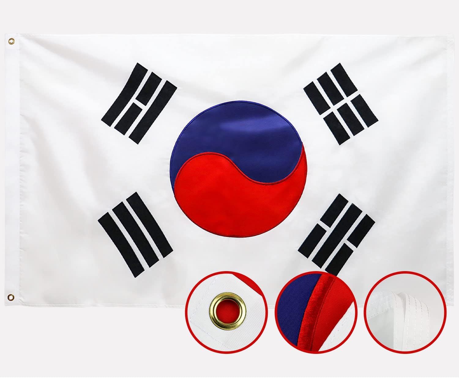 德令哈韩国国旗 3x5ft
